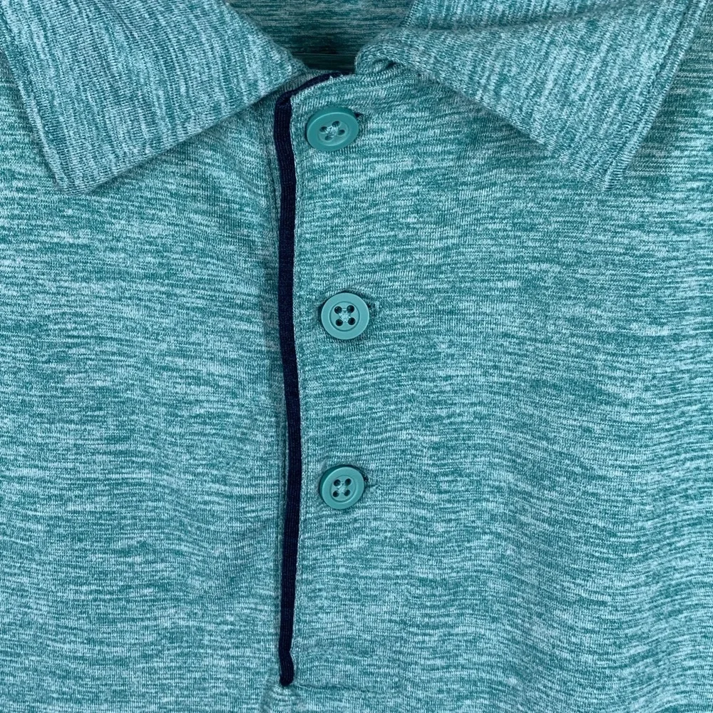 J Crew Performance polo green variegated size medium